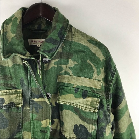 Free people Camo Jacket - Picture 7 of 14